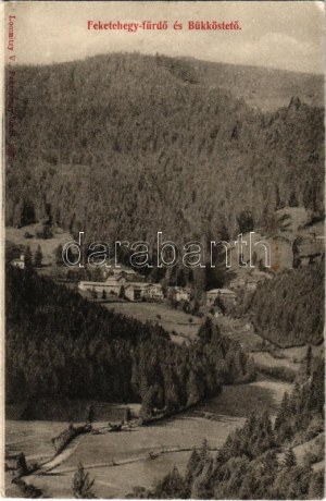 1907 Feketehegy-fürdő, Feketehegy, Schwartzenberg, Cernohorské kúpele (Merény, Vondrisel, Nálepkovo); Bükköstető...