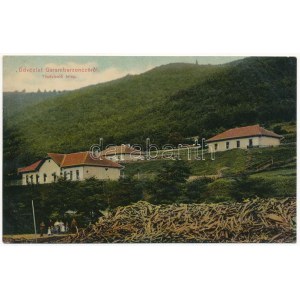 1912 Garamberzence, Hronská Breznica; Tisztviselő telep / Offizierskolonie