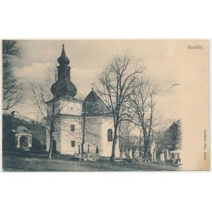 Kassa, Kosice; Szent Rozália kápolna és temető. Nyulászi Béla kiadása / Kapelle und Friedhof (EK...