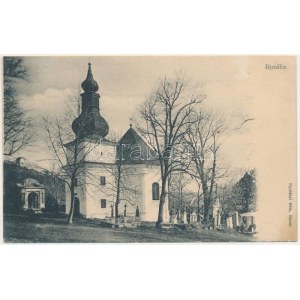 Kassa, Kosice; Szent Rozália kápolna és temető. Nyulászi Béla kiadása / chapel and cemetery (EK...