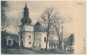 Kassa, Kosice; Szent Rozália kápolna és temető. Nyulászi Béla kiadása / Kapelle und Friedhof (EK...