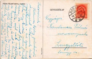 1942 Kassa, Koszyce; Tűzoltólaktanya / koszary strażackie (EK)