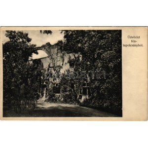 Kistapolcsány, Topolcianky; József főhercegi kastély parkja / Schlosspark (EK)