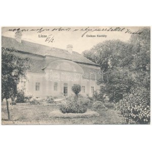 1916 Lice, Licince (Nagyrőce, Revúca); Czékus kastély / zamek (EK)