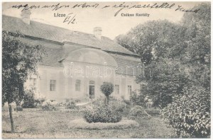 1916 Lice, Licince (Nagyrőce, Revúca); Czékus kastély / zamek (EK)