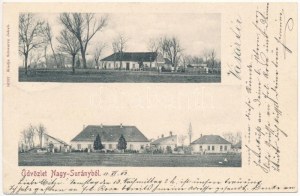 1903 Nagysurány, Velké Surany; Schwarcz Jakab kiadása (EB)