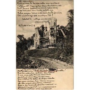 1902 Nagyszalánc, Nagy-Szaláncz, Szalánc, Salanc, Slanec (Kassa); Kerekhegyi vadászlak, kastély / hunting castle ...