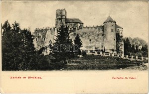 Nedec, Niedzica (mai Lengyelország, Magas-Tátra) ; Nedecz vár. M. Tatar kiadása / Schloss Nedecz / Zamek Nedzica ...