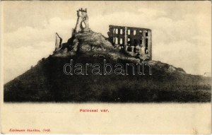 Palocsa, Plavec; Palocsai vár. Edelmann kiadása / Plavecsky hrad / castle ruins