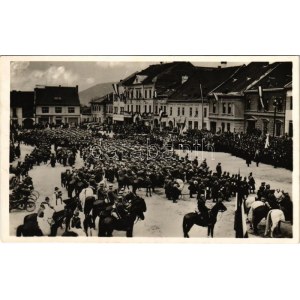 1938 Rozsnyó, Roznava; bevonulás / Einzug der ungarischen Truppen