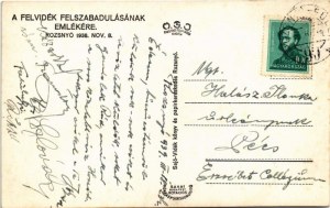1938 Rozsnyó, Roznava ; bevonulás / entrée des troupes hongroises