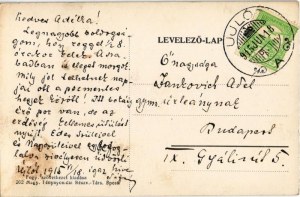 1915 Újlót, Lót, Veľké Lovce (Érsekújvár, Nové Zámky); Római katolikus templom. Fogyasztási szövetkezet kiadása ...