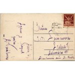 1921 Perecseny, Perechyn, Perecin; utca, lovaskocsi / strada, carro a cavalli