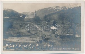 Tarújfalu, Novoselytsya, Noua Sulita (Huszt, Khust); katonai tábor a Kárpátokban / Obóz wojskowy I wojny światowej w Karpatach...