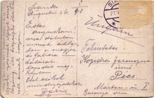 1918 Uzsoki-hágó, Uzsokerpass, Uzhok Pass; Gefangene russische Artillerie in den Karpathen...