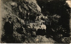 1908 Barilovic, kirándulók. M. Fogina kiadása / turistika (EK)