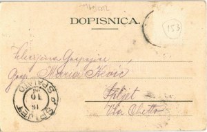 1903 Drnis, Prolaz Cikole / opere idrauliche (Rb)