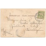 1904 Károlyváros, Karlovac, Karlstadt; Kolodvor / Bahnhof / railway station / vasútállomás (EK)
