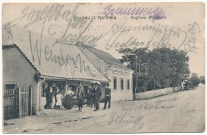 1910 Károlyváros, Karlovac; Gostiona i Kuglana Miramare F. Potock / vendéglő és tekepálya ...