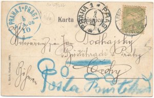 1905 Károlyváros, Karlovac; Kupaliste na vodi / fürdőház / spa (fl)