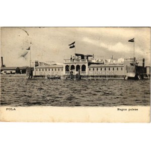 1908 Pola, Pula ; Bagno polese / spa (fa)