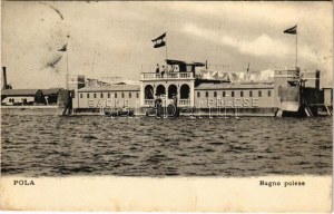 1908 Pola, Pula ; Bagno polese / spa (fa)