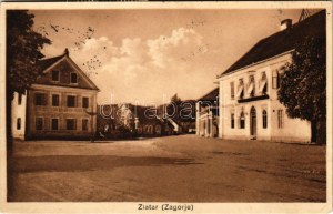 1936 Zlatar (Zagorje), námestie (EK)