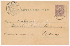 1900 Nezsider, Neusiedl am See ; Obere und Untere Vorstadt, Hauptgasse, K.u.k. Cavallerie Kaserne ...