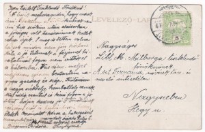 1914 Muraszombat, Murska Sobota; Gróf Szapáry vár. Balkányi Ernő kiadása / Burg