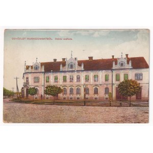 1916 Muraszombat, Murska Sobota; Dobrai szálloda. Balkányi Ernő kiadása / albergo (EK)
