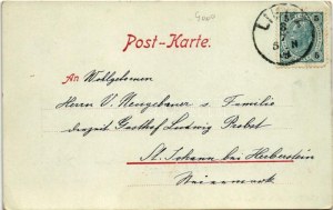 1901 Dölsach (Tirol), Defregger's Geburtshaus / Geburtshaus von Franz Defregger, österreichischer Maler (EK...