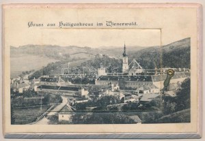 Heiligenkreuz im Wienerwald - hrubé drevené leporelo s 12 obrázkami