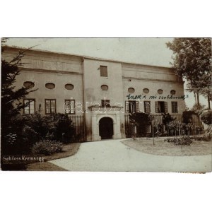 1908 Kremsmünster, Schloss Kremsegg, Sibi et Amicis / Schloss. Foto (fl)