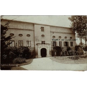 1908 Kremsmünster, Schloss Kremsegg, Sibi et Amicis / castle. photo (fl)