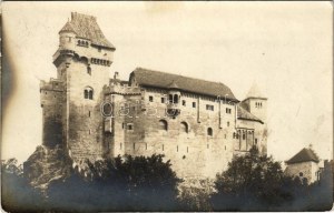 1907 Maria Enzersdorf, zámek Liechtenstein / hrad, foto (EK)