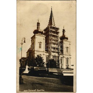 1929 Mariazell (Steiermark), Basilika / pilgrimage church under renovation (fl)