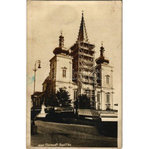 1929 Mariazell (Steiermark), Basilika / Wallfahrtskirche im Umbau (fl)