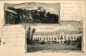 1907 Stubenberg (Steiermark), Ruine Schielleiten, Schloss Schielleiten / ruines du château, château. Verlag Filipp Tunner...