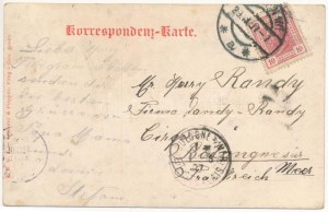 1907 Wien, Vídeň, Bécs; Gruss aus Wien. Rathaus, Hofburg, Burgwache-Ablösung. E.B.W.I. Lederer & Popper / radnice...