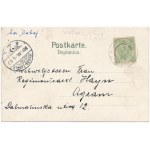 1901 Gracanica, celkový pohled. Alleinverlag M. Kohn, Hotelier (slza)