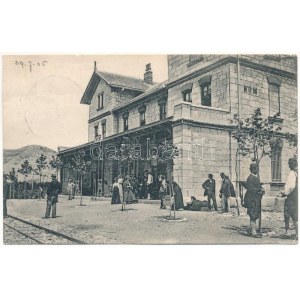 1905 Hum (Trebinje), Bahnhof / stazione ferroviaria (EK)