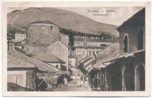1916 Mostar, Türkenviertel / turecká čtvrť + 