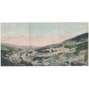 1910 Travnik, 3-tiled folding panoramacard (r)