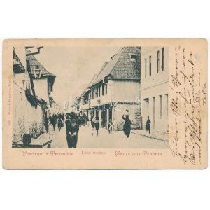 1901 Travnik, Luke mahala / pohľad z ulice (EB)