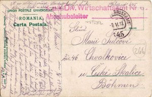 1918 Dobrich, Bazargic (Romania between 1913-1940); Administratia Financiara, Strada Principele Ferdinand ...