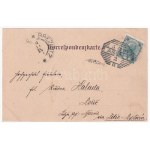 1904 As, Asch; Chr. Geipel &amp; Söhne / textilní továrna, tkalcovna (mokrý kout)