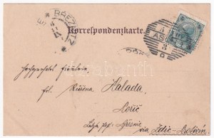 1904 As, Asch; Chr. Geipel & Söhne / fabbrica tessile, tessitura (angolo umido)