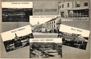 Josefov, Josefstadt (Jaromer, Jermer) ; Na vojenském cvicisti, Novomestske námesti, Hostinecutrilip, Hlavni stráz...