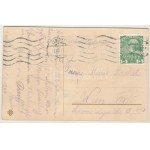 1911 Karlovy Vary, Karlsbad; leporelová karta s 10 obrázkami. Malý chlapec maľuje, hračka. WSSB litografia (EK...