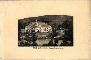 1912 Luhacovice, Lázne Luhacovice, Bad Luhatschowitz; casa agostiniana / terme